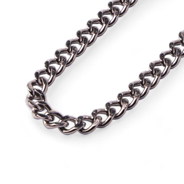 Curb chain silver