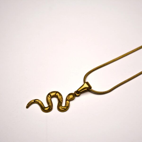 Serpent Pendant (Gold)
