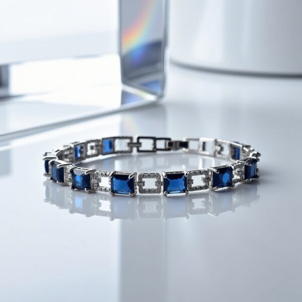 Sapphire Frost Bracelet - Image 2